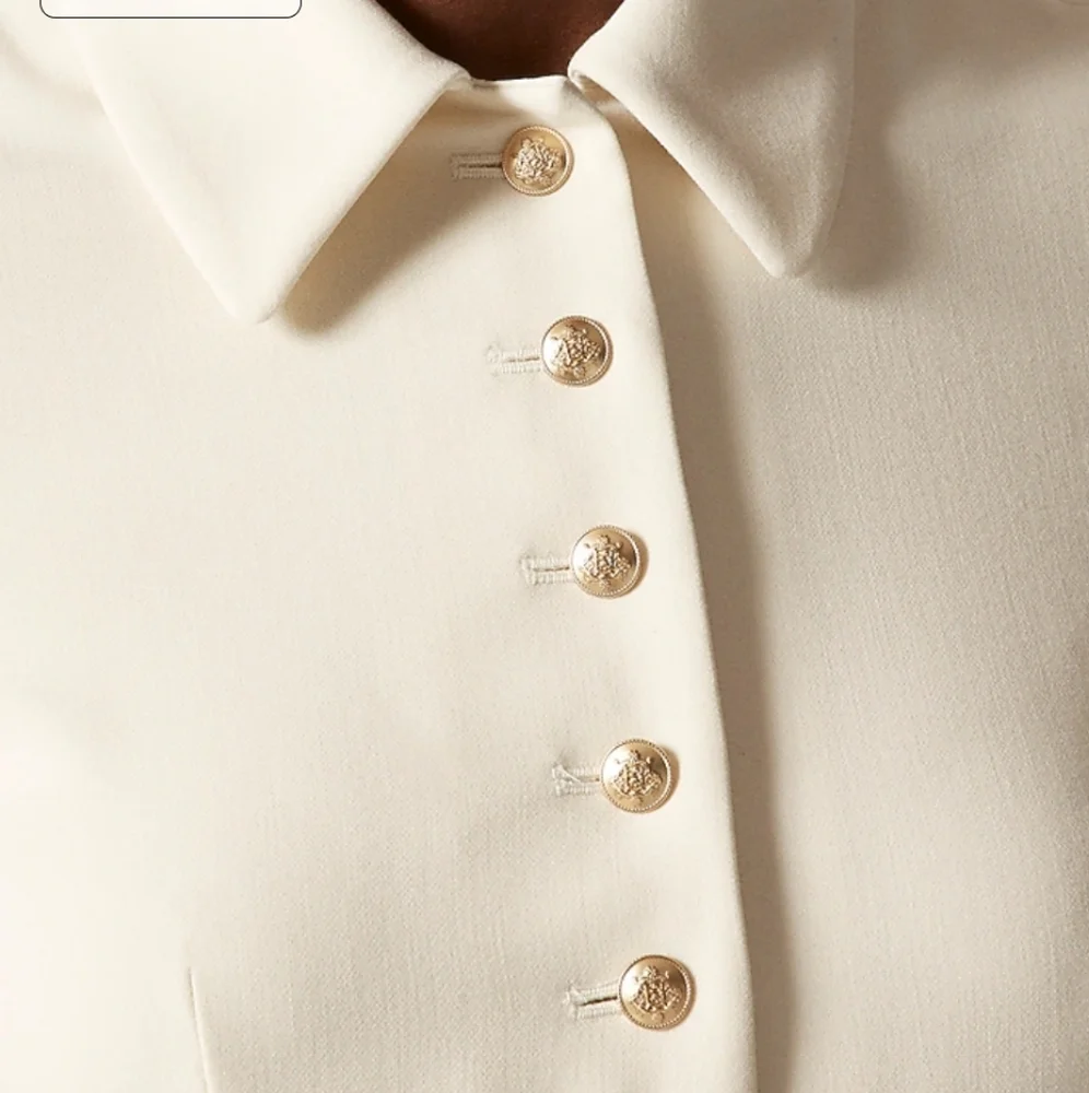 J Crew Tall Parc dress in four-season stretch CN571 Ivory NWT - Picture 2 of 9